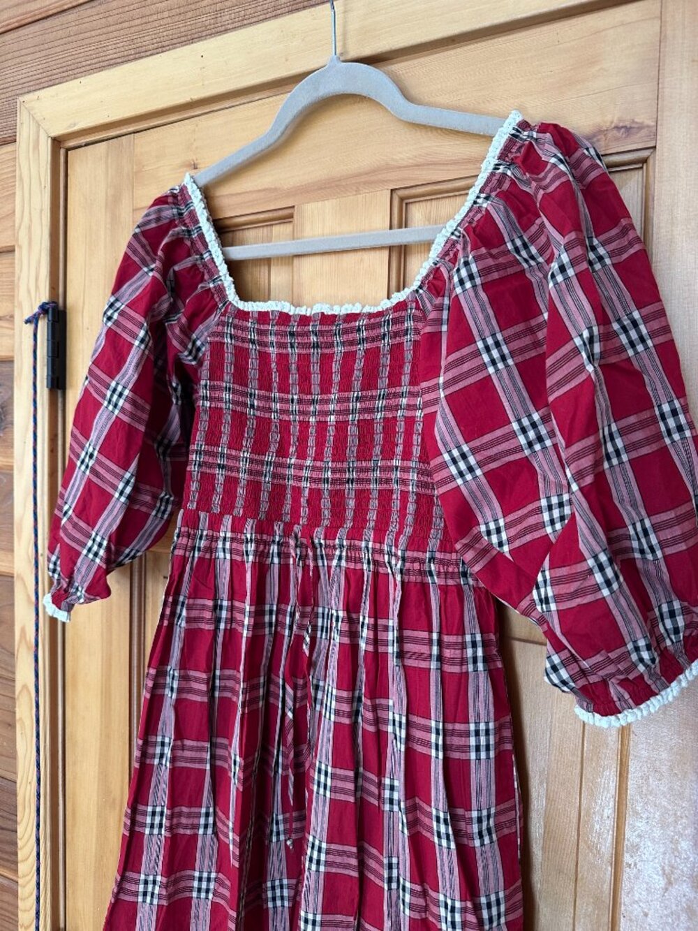 The Katrina Dress | Holiday Plaid - Picture 9 of 10